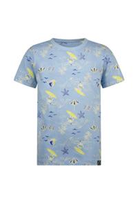 B.Nosy zomer t-shirt jongens - blauw AOP - Timmy