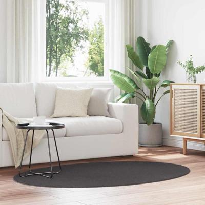 Tapijt HUARTE Antraciet 100 x 200 cm Polyester