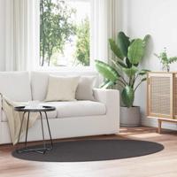 Tapijt HUARTE Antraciet 100 x 200 cm Polyester