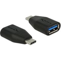 Delock 65519 Adapter SuperSpeed USB 10 Gbps (USB 3.1 Gen 2) USB Type-C male > Type-A female - thumbnail