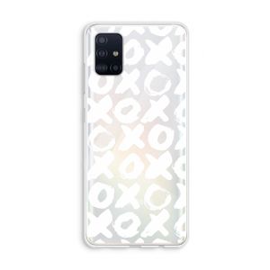 XOXO: Galaxy A51 4G Transparant Hoesje