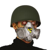 Nucleair horror verkleed gasmasker voor volwassenen - Halloween verkleedaccessoires maskers - thumbnail