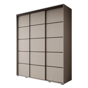 Meubella Kledingkast Delos 4 - Beige - 200 cm