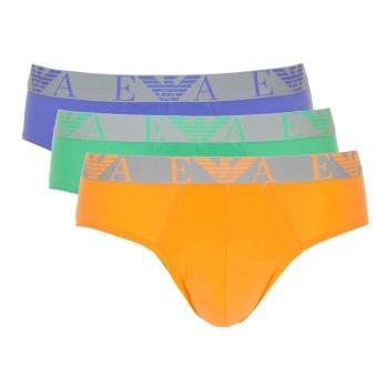 Emporio Armani 3 stuks Colored Basic Pure Cotton Briefs
