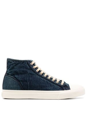 Ralph Lauren RRL baskets montantes Mayport - Bleu