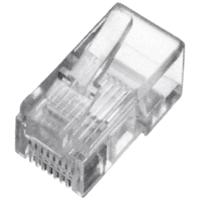 Digitus A-MO 8/8 SF RJ45 modulaire stekker A-MO 8/8 SF Stekker, recht Aantal polen (sensoren) 8P8C 1 stuk(s) - thumbnail