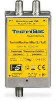 TechniSat TechniRouter Mini 2/1x2 multischakelaar voor satelliet TechniSat TechniRouter Mini 2/1x2 multischakelaar voor satelliet
