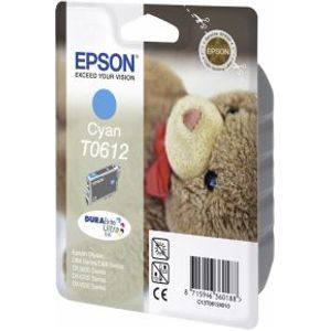 Epson Teddybear inktpatroon Cyan T0612 DURABrite Ultra Ink