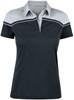 Cutter & Buck 354429 Seabeck Polo Ladies - Zwart/Lichtgrijs - L