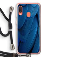 Pauw: Samsung Galaxy A20e Transparant Hoesje met koord