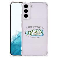 Samsung Galaxy S22 Plus Stevig | Bumper Hoesje | Boho Bottle