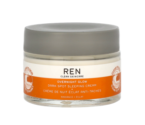 REN Overnight Glow Dark Spot Sleeping Cream 50ml Nacht crème