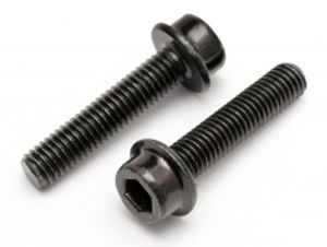 Flanged cap head screw m5x22mm (2pcs)