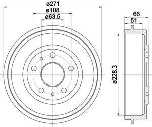 Textar Remtrommel 94027400