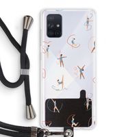 Dancing #3: Samsung Galaxy A71 Transparant Hoesje met koord
