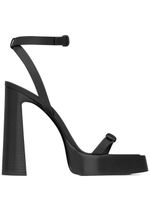 Saint Laurent sandales Platz 105 mm à plateforme - Noir - thumbnail