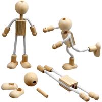 Creativ Company Flexi figuur, h: 12 cm, 4 set/ 1 doos Creativ Company Flexi figuur, h: 12 cm, 4 set/ 1 doos