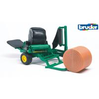 Bruder 02122 Aanhanger Strobalen Wikkelaar Bruder 02122 Aanhanger Strobalen Wikkelaar
