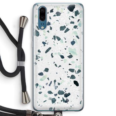 Terrazzo N°2: Huawei P20 Transparant Hoesje met koord