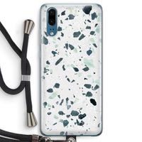 Terrazzo N°2: Huawei P20 Transparant Hoesje met koord