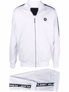 Philipp Plein survêtement à logo imprimé - Blanc