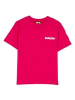 Barrow kids t-shirt en coton à logo imprimé - Rose