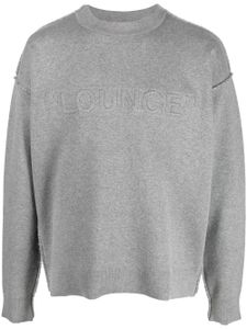 Off-White pull Lounge en maille - Gris