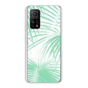Palmbladeren: Xiaomi Mi 10T 5G Transparant Hoesje