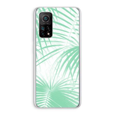 Palmbladeren: Xiaomi Mi 10T 5G Transparant Hoesje