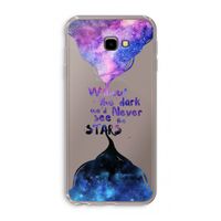 Stars quote: Samsung Galaxy J4 Plus Transparant Hoesje