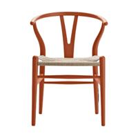 Carl Hansen & Søn CH24 Wishbone Stoel - Colours Orange Red