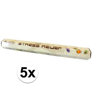 5x Pakjes wierook stokjes anti stress 20 stuks   -