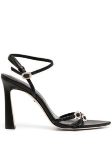 Dee Ocleppo sandales Lanai 90 mm en cuir - Noir