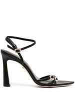 Dee Ocleppo Lanai 90mm leather sandals - Noir - thumbnail