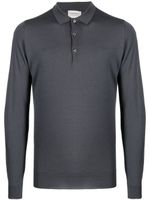 John Smedley polo Belper en laine - Gris - thumbnail