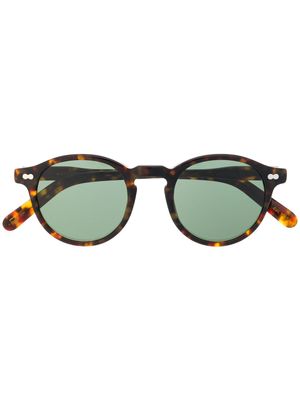 Moscot lunettes de soleil à monture ronde - Marron