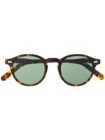 Moscot lunettes de soleil à monture ronde - Marron
