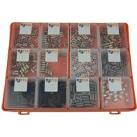 Bofix 242900 doos assortiment 12 vaks kabelhoedjes