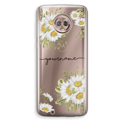 Daisies: Motorola Moto G6 Transparant Hoesje