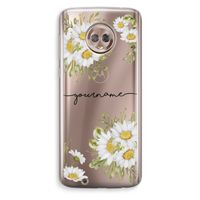 Daisies: Motorola Moto G6 Transparant Hoesje