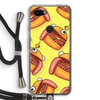 Hamburger: Pixel 3a Transparant Hoesje met koord