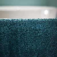 Sealskin Doux Toiletmat 45x50 cm Polyester Petrol - thumbnail