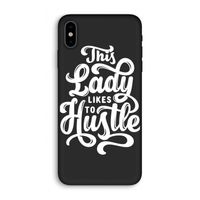 Hustle Lady: iPhone X Biologisch afbreekbaar hoesje