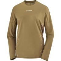 Salomon Sense aero ls tee gfx dames - GROEN - Dames