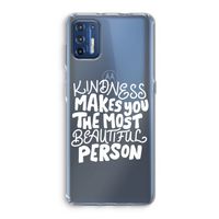 The prettiest: Motorola Moto G9 Plus Transparant Hoesje