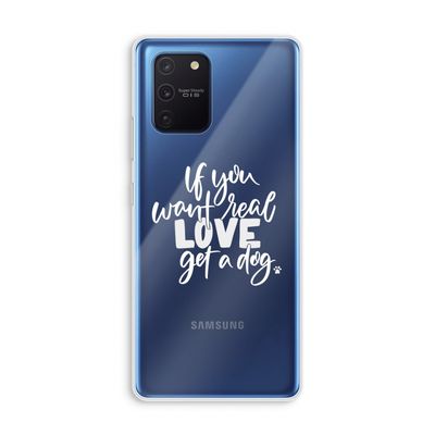 Partner in crime: Samsung Galaxy Note 10 Lite Transparant Hoesje
