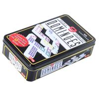 Longfield domino dubbel 9 in blik