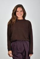 Les Tricots de Lea trui Marinette 37043 mocha