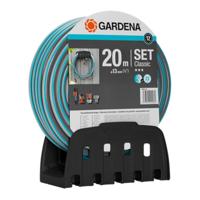 Gardena muurhouder met slang | 20m | 13mm | set - 18005-50 - 18005-50