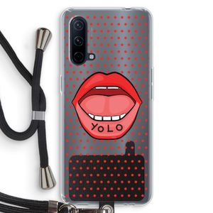 Yolo Denise: OnePlus Nord CE 5G Transparant Hoesje met koord